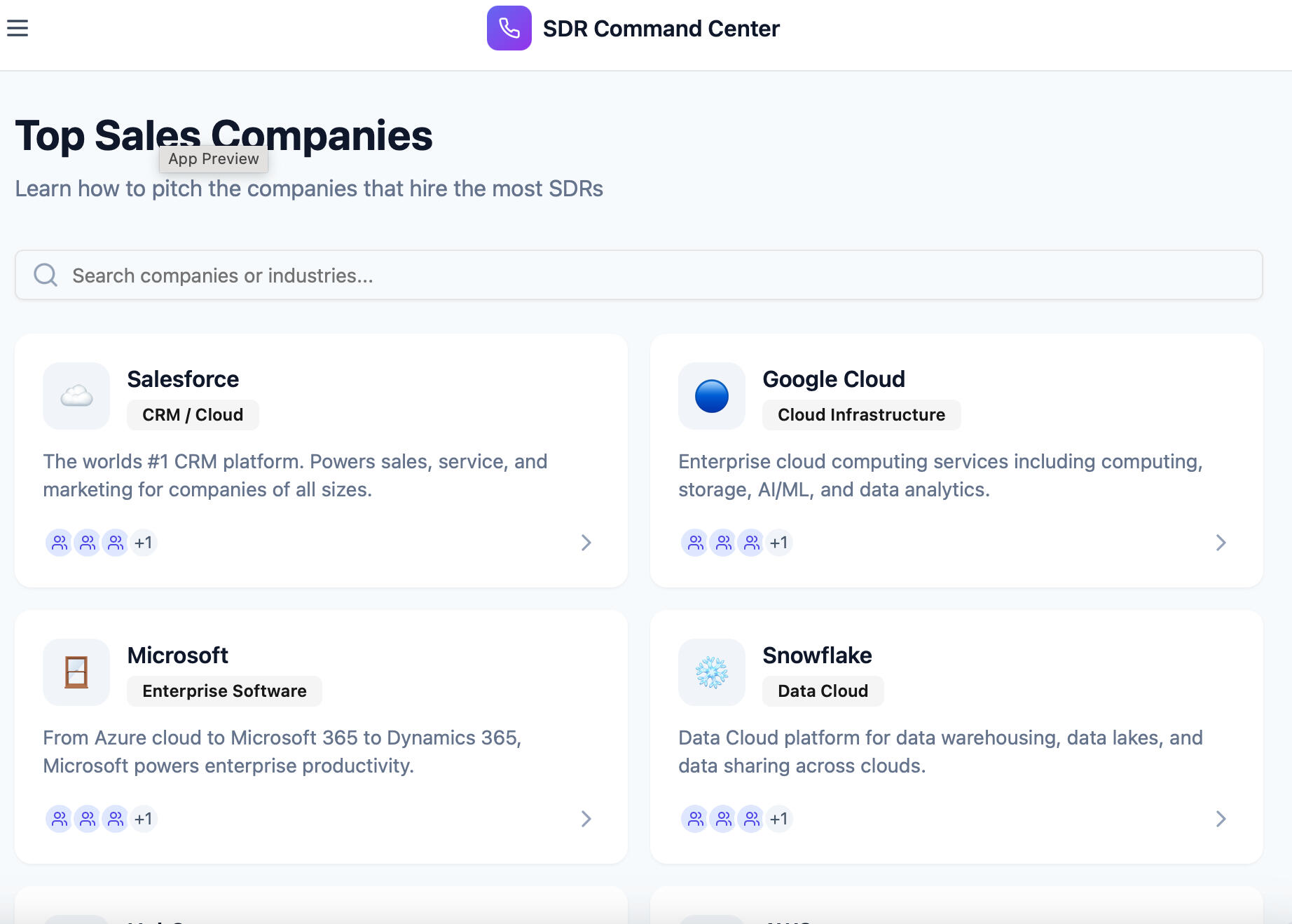 Learn About Top Sales Companies